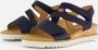 Gabor Sandalen blauw Leer - Thumbnail 1