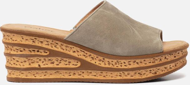 Gabor Sandalen grijs Suede