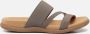 Gabor Sandalen grijs Textiel Dames - Thumbnail 2