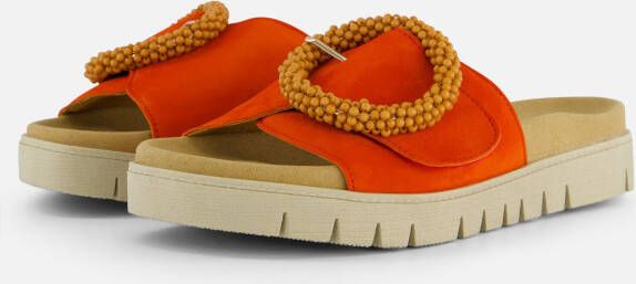 Gabor -Dames rood slippers & muiltjes