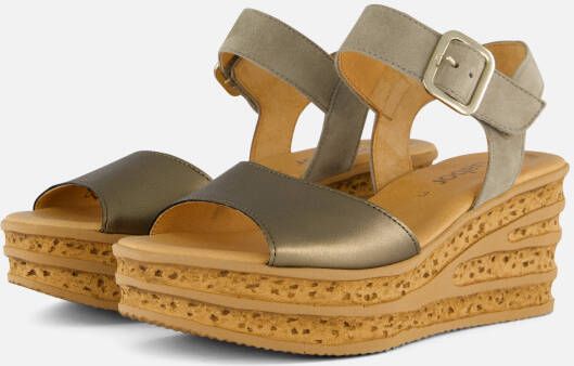 GABOR Sandalen Dames 44.651 Maat: 38 5 Kleur: Brons - Foto 4