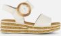 Gabor Witte Sandaal 550.2 Comfort Stijl White Dames - Thumbnail 1