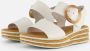 Gabor Witte Sandaal 550.2 Comfort Stijl White Dames - Thumbnail 3
