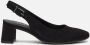 Gabor Slingback G Pumps zwart Suede Dames - Thumbnail 2