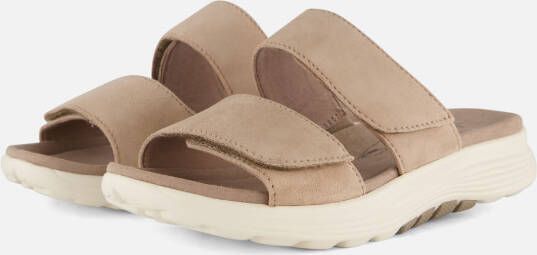 Gabor Slippers beige Suede