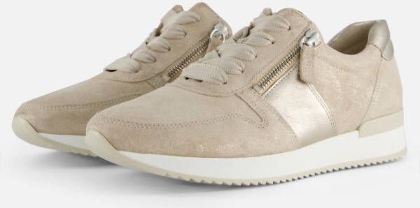 Gabor Beige metallic leren manden Beige Dames