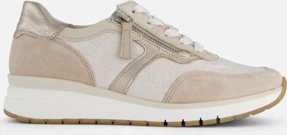 Gabor 445.1 Lage sneakers Dames Beige