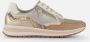 Gabor Comfort Optifit dames sneaker Beige wit - Thumbnail 10