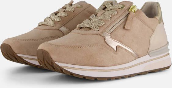 Gabor Sneakers beige Textiel