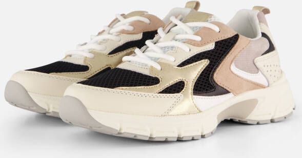 Gabor Sneakers met sleehak Florence vrijetijdsschoen lage schoen veterschoen in comfortwijdte g (= breed)