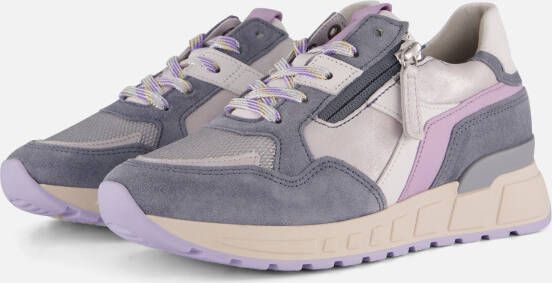 Gabor Sneakers blauw Suede