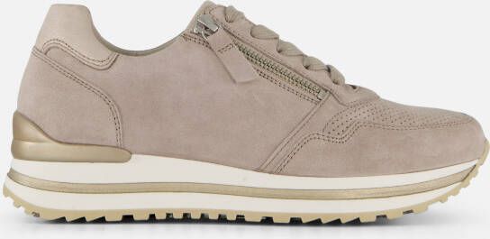 Gabor Sneakers met sleehak Turijn met lichte perforatie vrijetijdsschoen lage schoen veterschoen - Foto 1