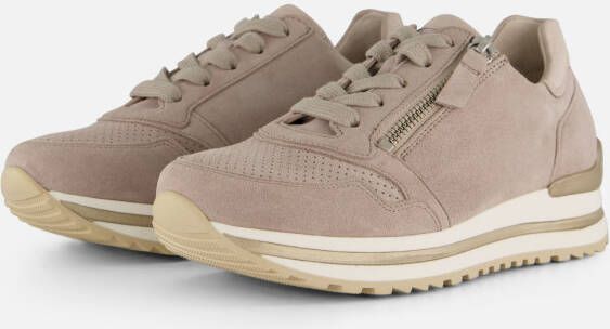 Gabor Sneakers beige Suede
