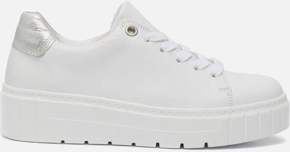 Gabor Witte damessneakers stijlvol en van hoge kwaliteit