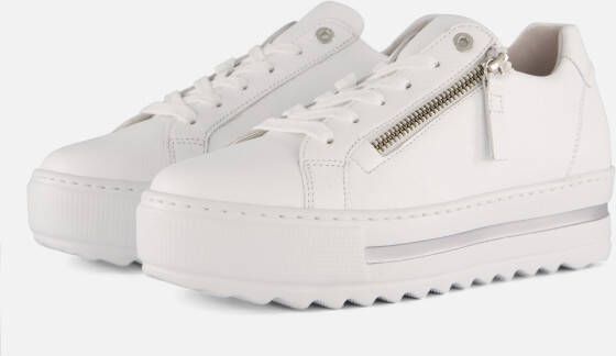 Gabor Sneakers wit Leer