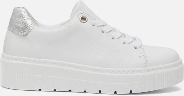 Gabor Witte damessneakers stijlvol en van hoge kwaliteit