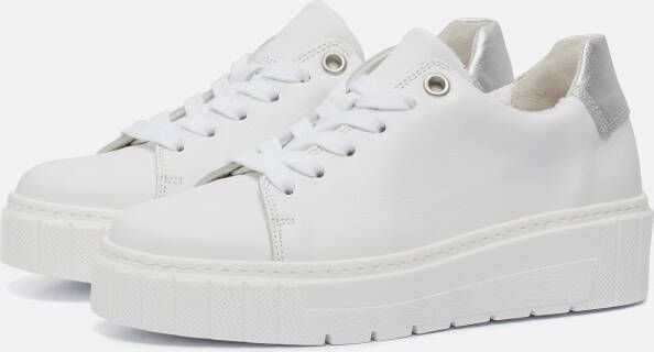 Gabor Witte damessneakers stijlvol en van hoge kwaliteit