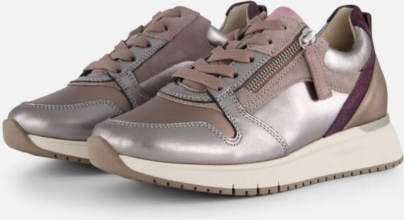 Gabor Sneakers zilver Synthetisch