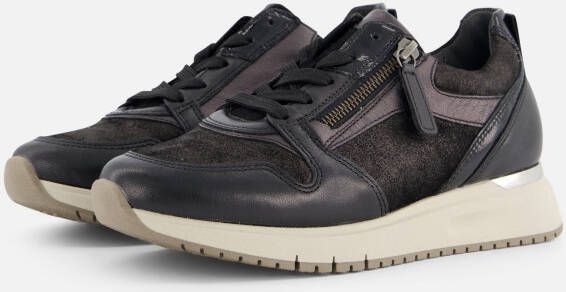 Gabor Sneakers zwart Suede
