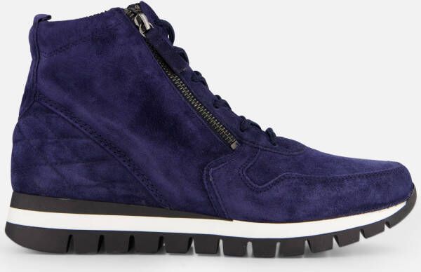 Gabor Sneakers Hoog Sneakers Hoog blauw