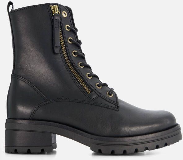 Gabor Veterboots zwart Leer