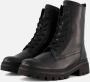 Gabor Elegante Leren Enkellaars Zwart Black Dames - Thumbnail 11