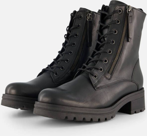 Gabor Veterboots zwart Leer