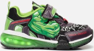 GEOX Sneakers groen Synthetisch Heren