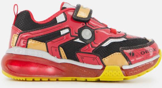 Geox Sneakers rood Synthetisch
