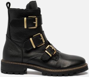 Giga Biker boots Zwart Leer 042404 Dames
