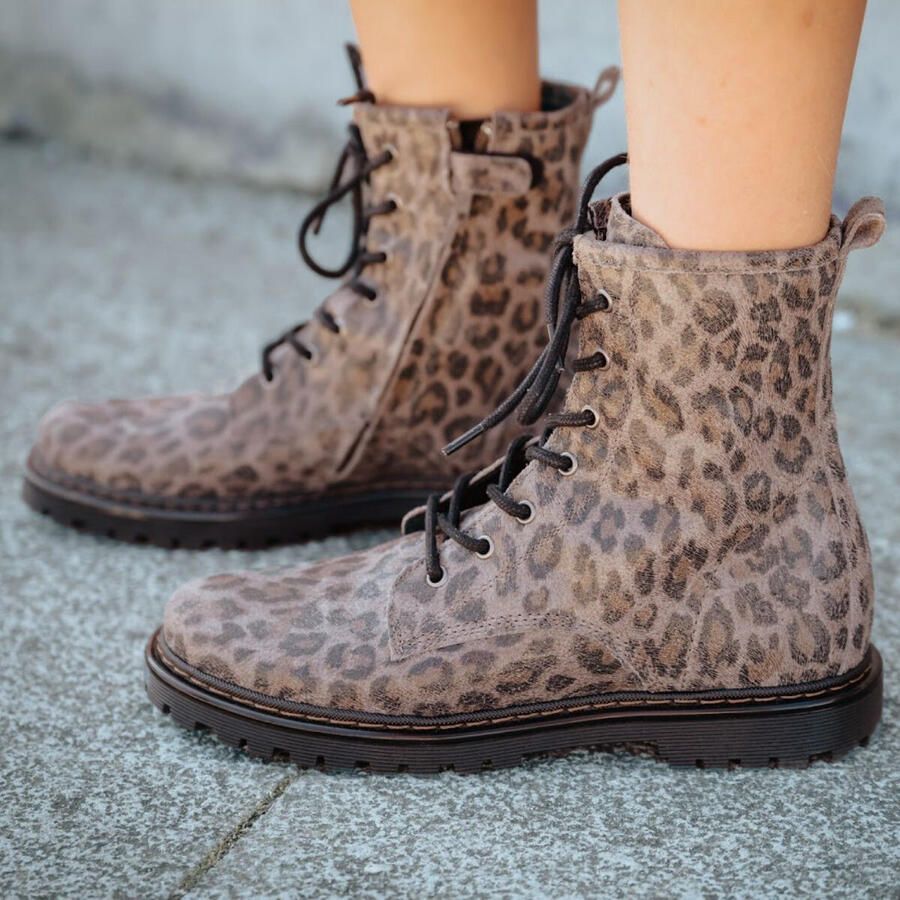 Giga Leopard Veterboots bruin Leer - Foto 2