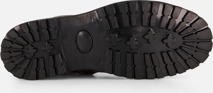 Giga Leopard Veterboots bruin Leer Kinderschoenen - Foto 4