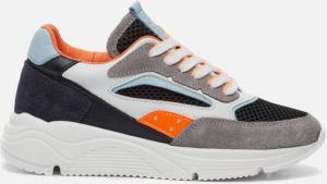 Giga Sneakers grijs Leer