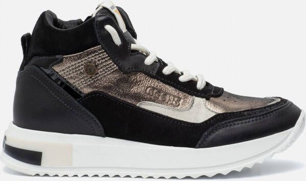 Giga Sneakers zwart Textiel