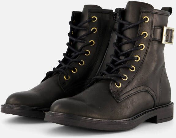Giga Veterboots zwart Leer
