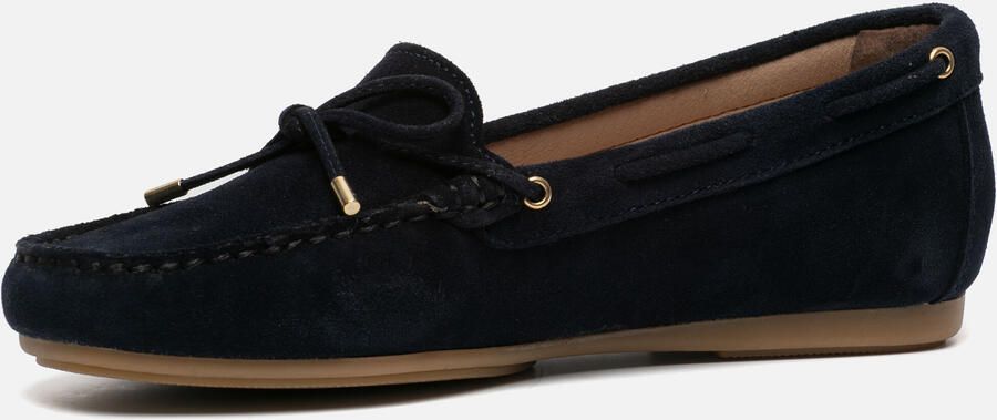 Giulia G.1.mock Mocassins Instappers Dames Blauw