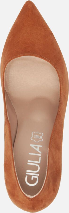 Giulia Pumps cognac Imitatieleer - Foto 4