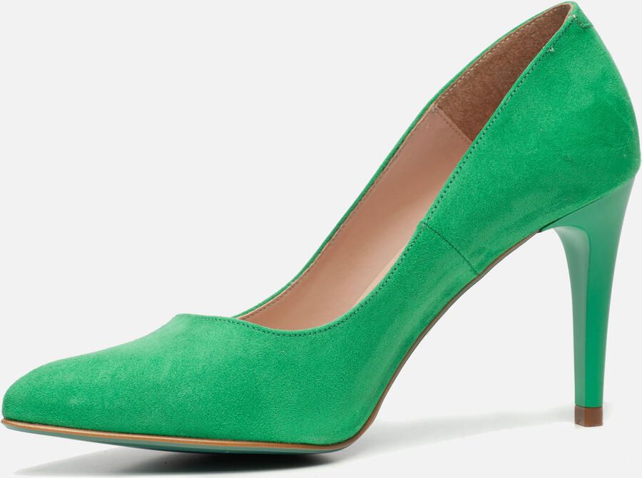 Giulia Pumps Groen ImitatiesuÃ¨de 140324 Dames Imitatiesuède - Foto 2