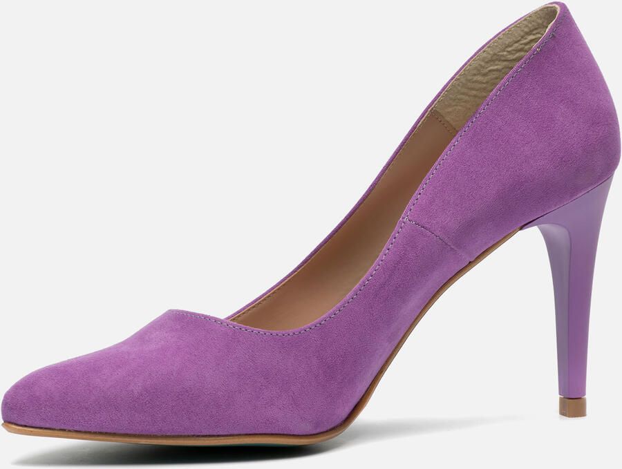 Giulia Pumps Paars ImitatiesuÃ¨de 140366 Dames Imitatiesuède - Foto 2