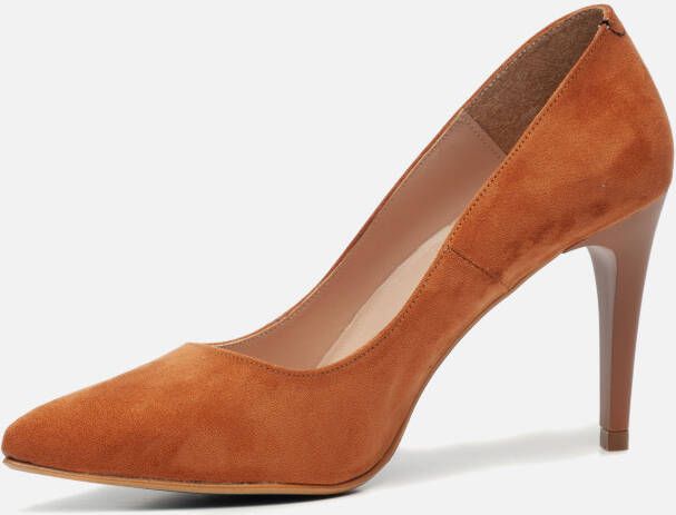 Giulia Pumps cognac Imitatieleer