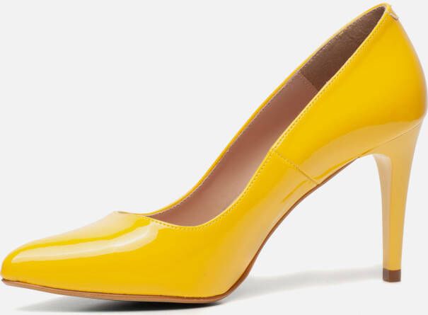 Giulia Pumps Geel Lak 140309 Dames Lak