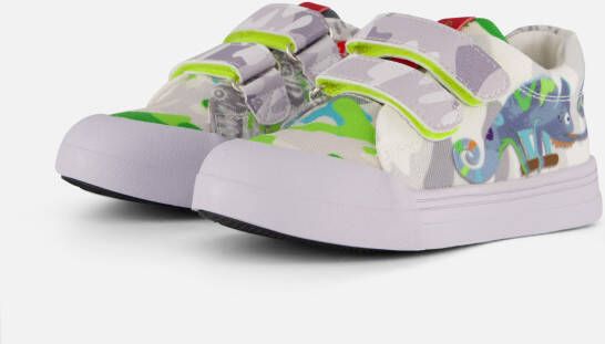 Go Banana's Sneakers Jongens Grey Blue Canvas Go Banana'