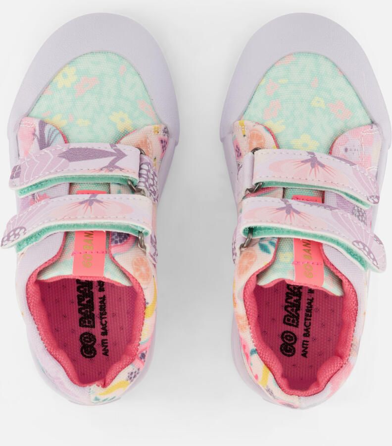 Go Banana's Go Bananas Alpaca Sneakers paars Canvas Dames - Foto 4