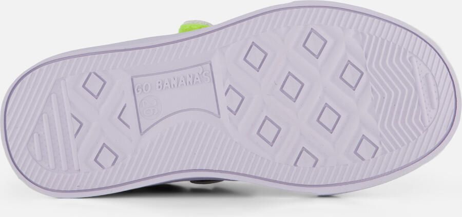 Go Banana's Go Banana S Sneaker Klittenband Green Dino Sneakers Kinderen Jongens Dark Green Canvas - Foto 5