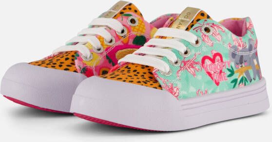 Go Bananas Koala Sneakers groen Canvas
