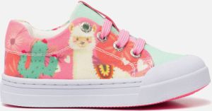 Go Banana's Regenlaarzen | Meisjes | Pink Green | Textiel |