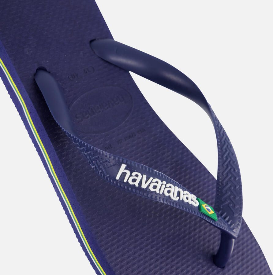 Havaianas Teenslippers Brasil Logo zomerschoen slippers poolslides met logo-opschrift - Foto 11