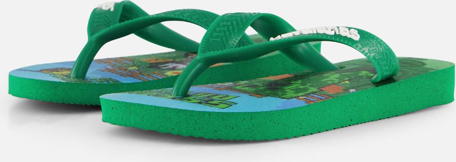 Havaianas HAV. KIDS MINECRAFT Groen Slippers Groen