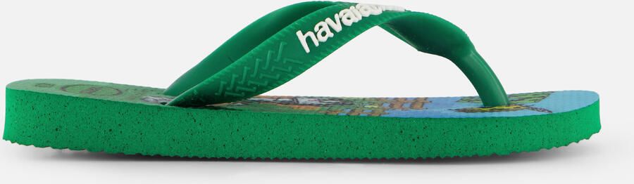 Havaianas HAV. KIDS MINECRAFT Groen Slippers Groen - Foto 5