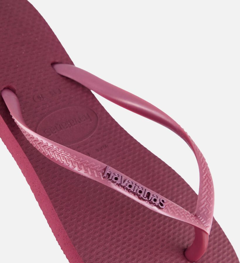 Havaianas HAV. SLIM LOGO METALLIC AMARANTH Dames Slippers amaranth - Foto 2